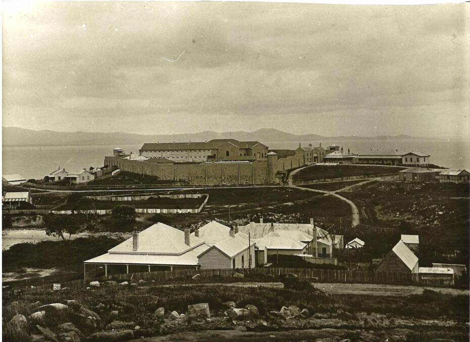 Trial Bay Gaol in 1900 (MRHS Collection)