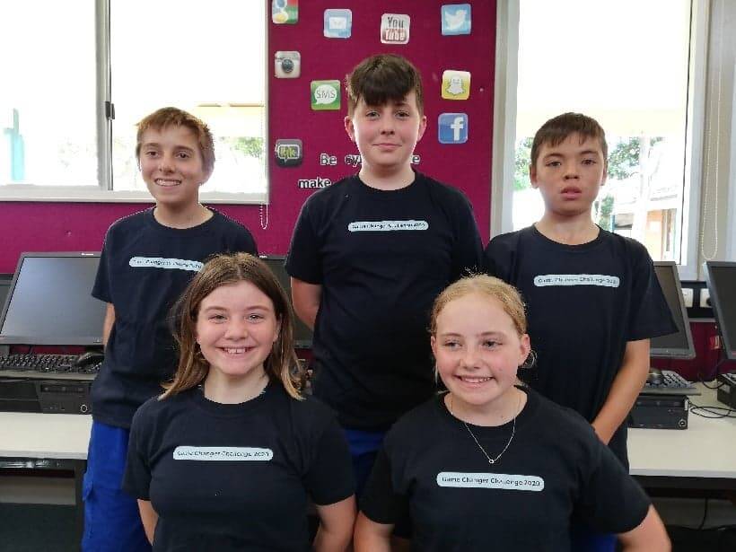 The CHPS Innovators from Crescent head Public School. Photo: Supplied