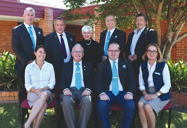 Kempsey Shire councillors (from left, back) Anthony Patterson, Bruce Morris, mayor Liz Campbell, Dean Saul, Mark Baxter, (front) Anna Shields, Leo Hauville, Ashley Williams and Sue McGinn