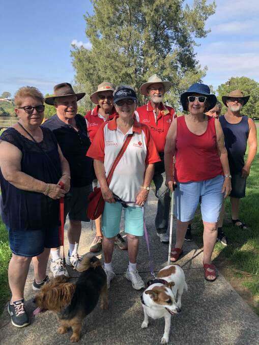 The Kempsey walking group. Photo: Supplied