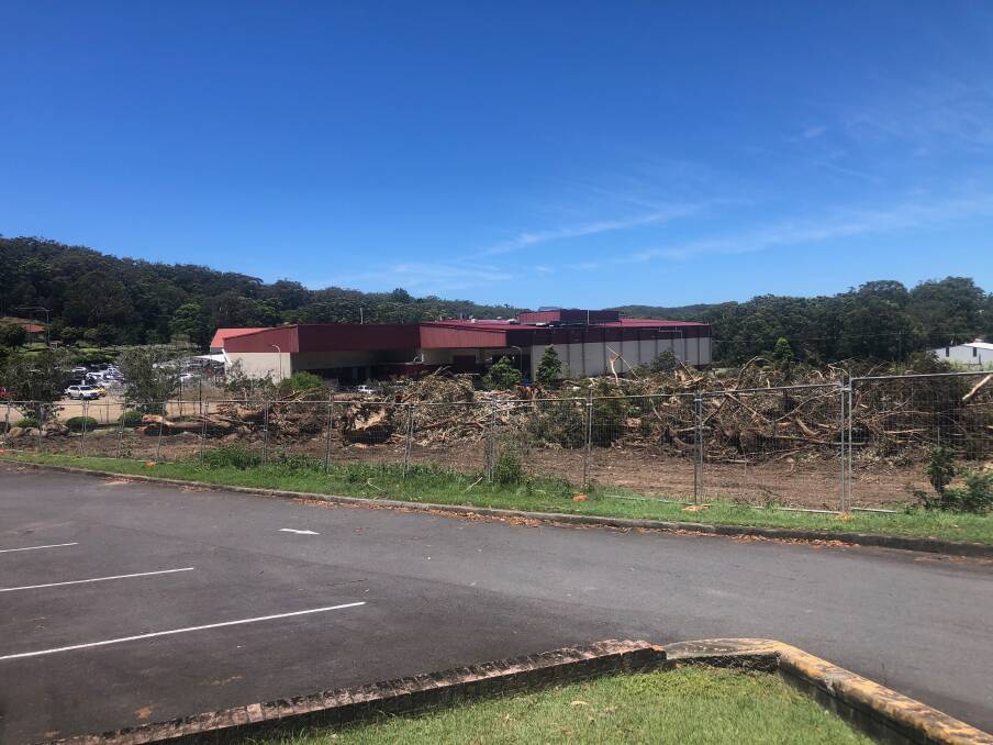 Recent clearing of trees for an approved subdivision has caused community concern at South West Rocks. Photo: Alison Dodds