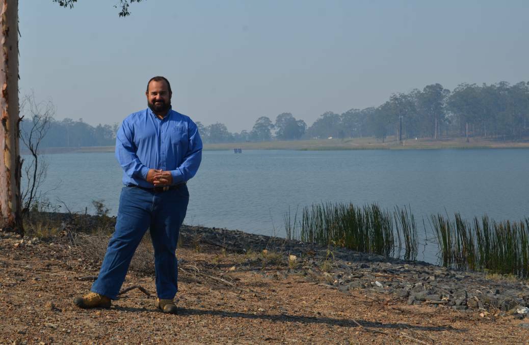 Kempsey Shire Council water and sewer manager Wes Trotter. Photo: Callum McGregor