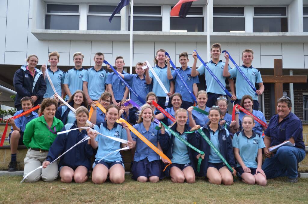 St Paul's College agriculture team. Photo: Ruby Pascoe