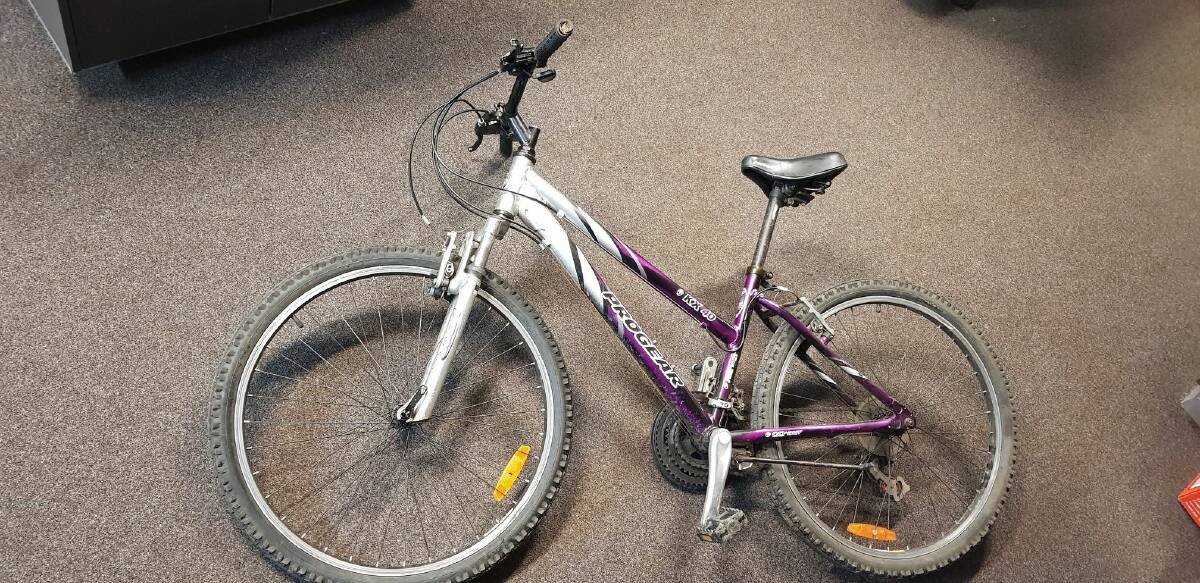 The bike was taken from a person of interest on September 13