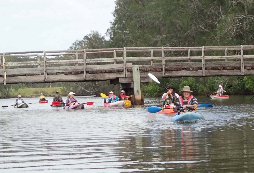Canoeing is one of the activities U3A offer. Photo: Supplied 