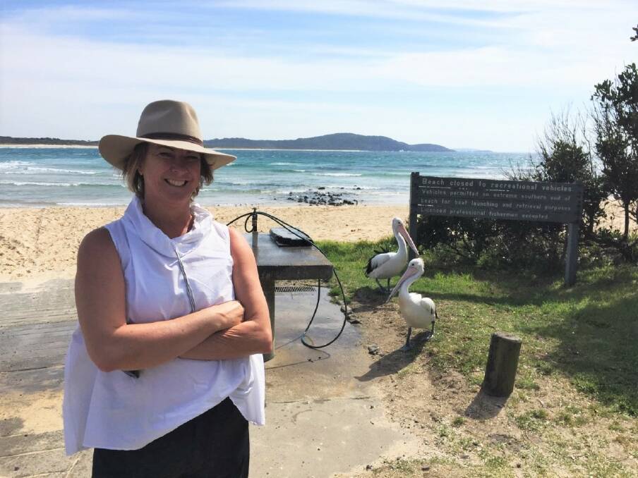 Local Member for Oxley Melinda Pavey started her 100km-plus trek yesterday. Photo: Supplied