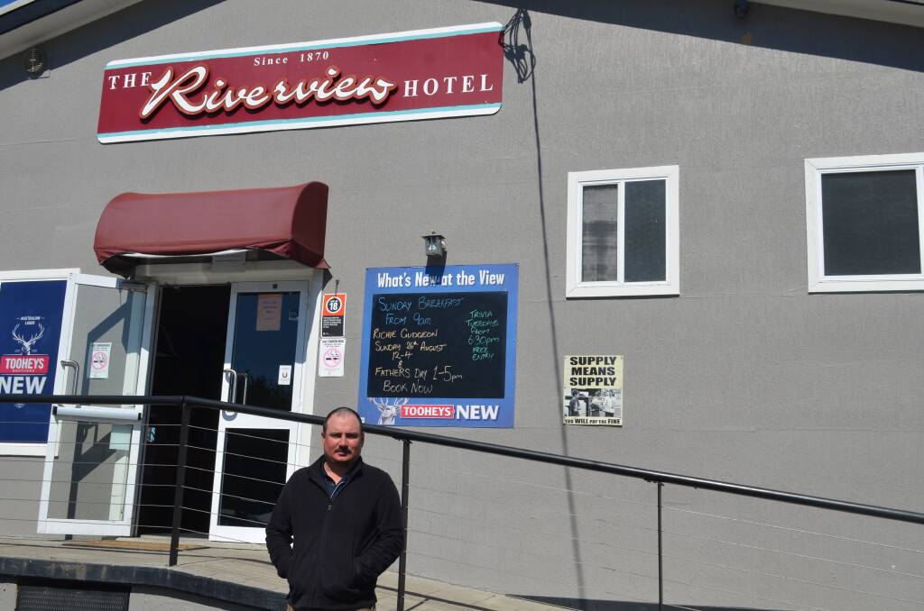 Manager of the Riverview Hotel Brendon Webber