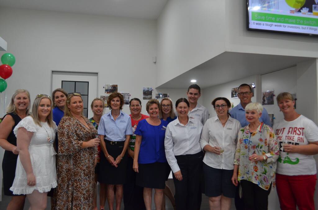 West Kempsey businesses enjoyed a Christmas networking event at Coastline Credit Union last night. Photo: Ruby Pascoe