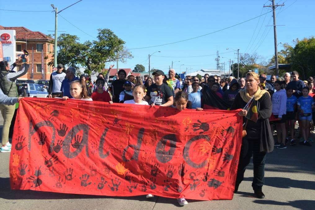 The Kempsey NAIDOC march in 2018