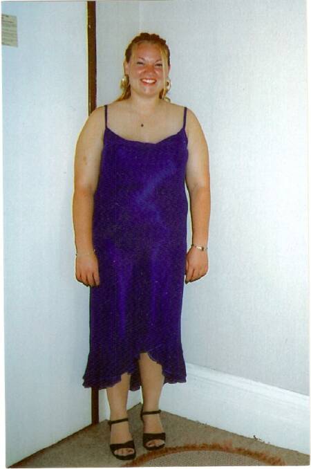 Kylee-Ann Schaffer before her Year 12 formal. Photo: Supplied
