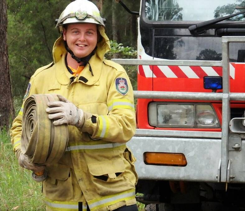Alex Schofield has been announced as one of the winners of the 2020 NSW RFS Young Leader Scholarship. Photo: Supplied