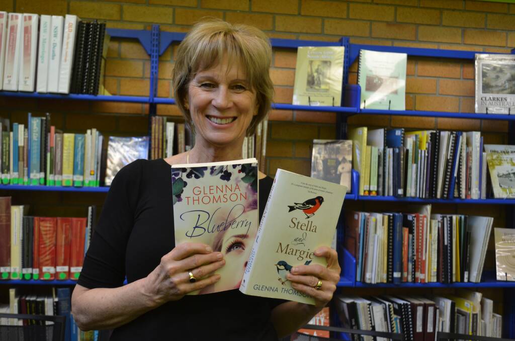 Author Glenna Thomson spoke at Kempsey Shire Library today