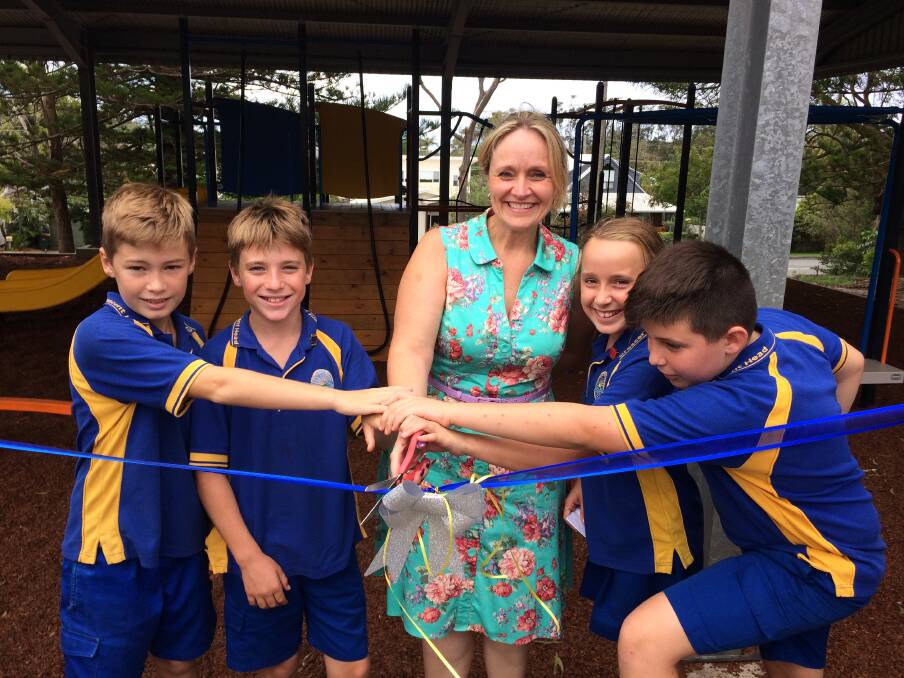 The playground was opened on Friday. Photo: Supplied