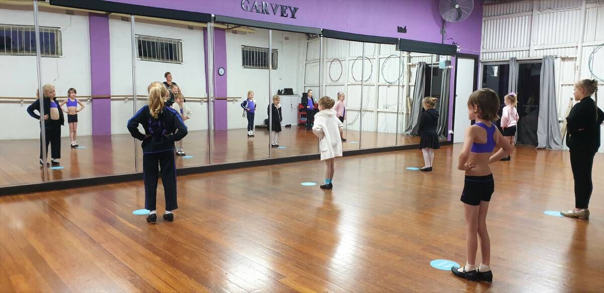 Students at Garvey School of Dance. Photo: Maureen Partridge 
