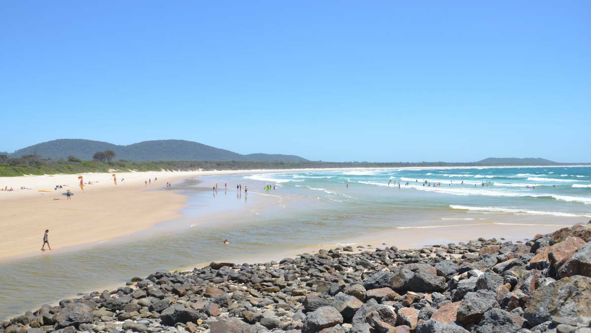 The Macleay saw temperatures top 40 degrees over the weekend. Photo: File
