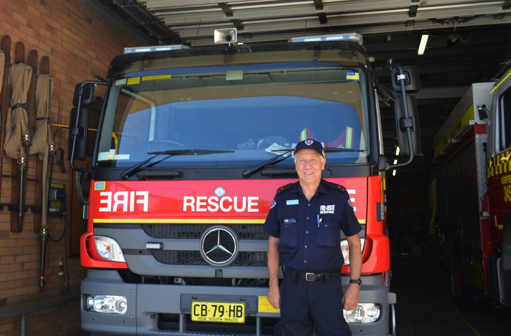 Kempsey Fire and Rescue deputy captain Dallas Hegerty. Photo: Ruby Pascoe