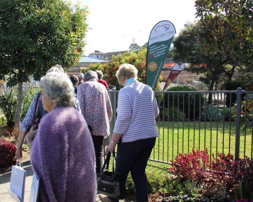 Display villa open day at Macleay Valley Village. Photo: Supplied