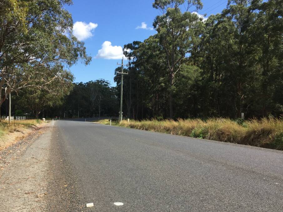 Council recently carried out safety improvements along Crescent Head Road between Berrys Lane and Beranghi Road. Line marking will be completed in the coming weeks. Photo: Supplied