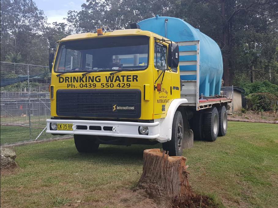 Council and the water carters will offer discounted water delivery services. Photo: Supplied
