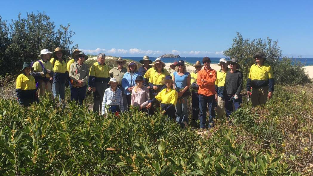 South West Rocks Community Dune Care Group is one of two community groups in Oxley receiving funding