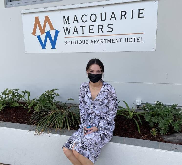 Macquarie Waters Boutique Apartment Hotel manager Natalie Johnson reflects on the holiday season amid the pandemic.