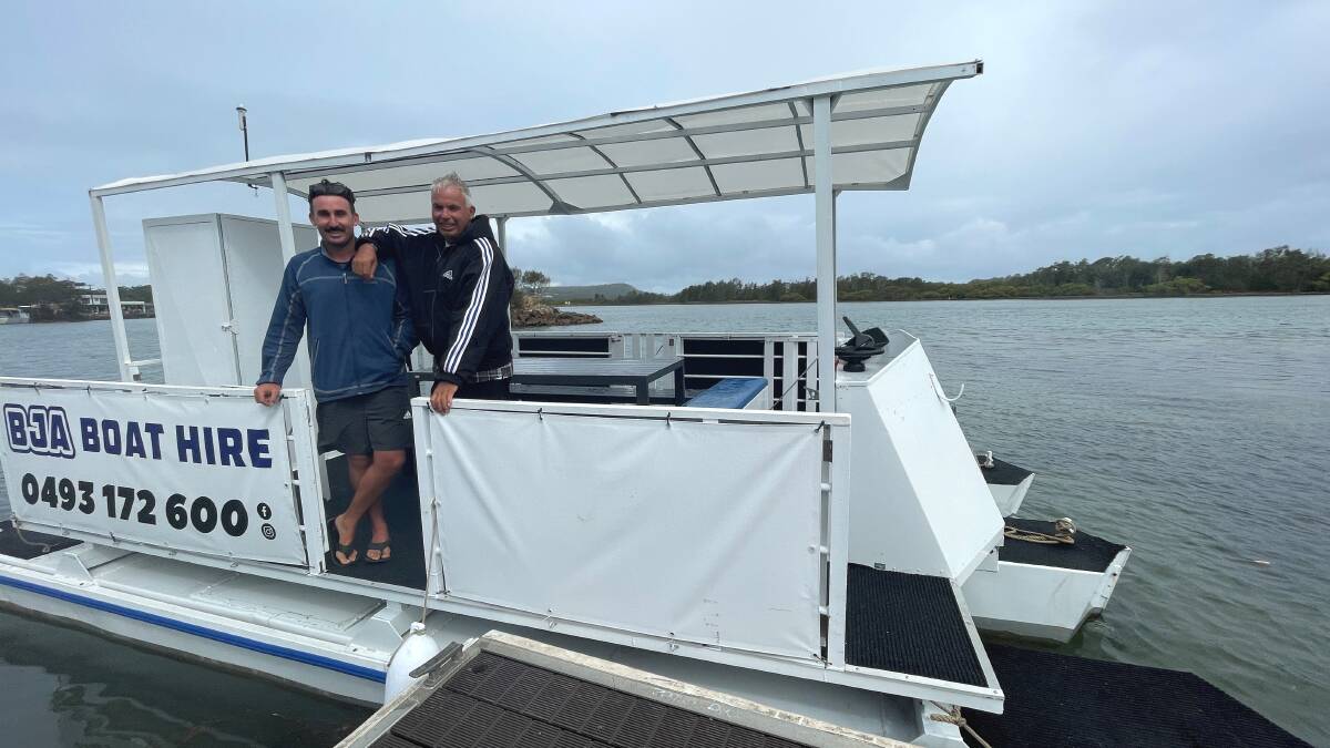 
BJA Boats owners Jake and Brian Adams have been kept busy over the holiday season. Picture by Lisa Tisdell

