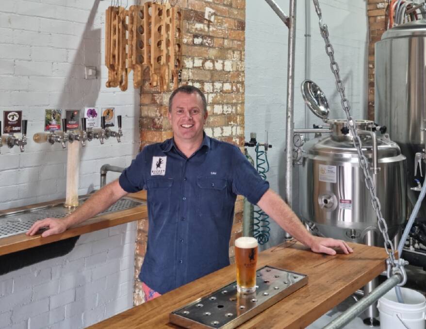Business perspective: Bucket Brewery's Sam Preston welcomes the tax relief measure. Photo: Martyn Polsen 