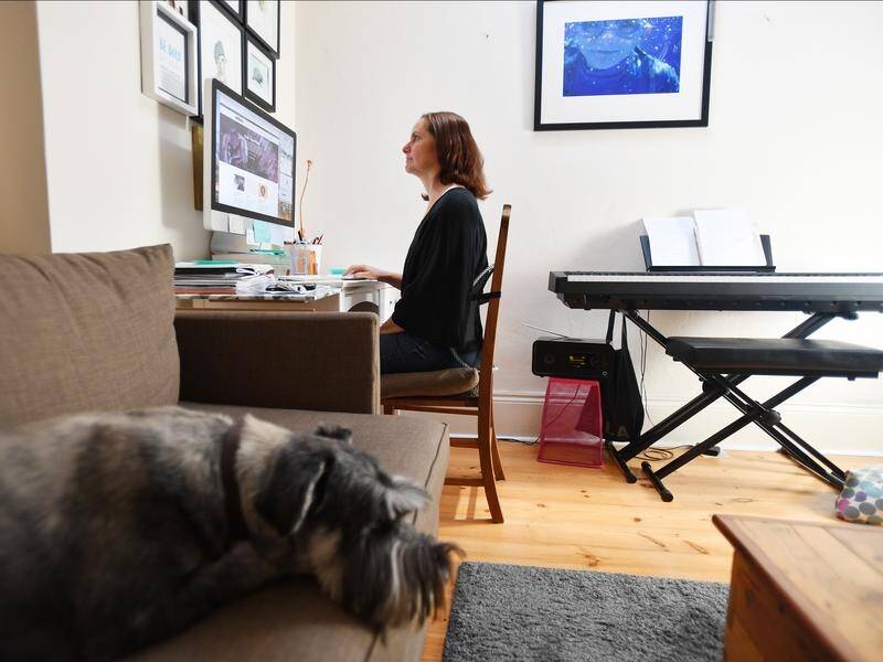 The pros and cons of employees working from home are weighed up in a Fair Work discussion paper. (David Mariuz/AAP PHOTOS)