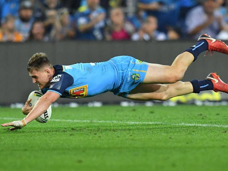 Gold Coast star AJ Brimson has made a successful return to NRL action after a serious back injury.