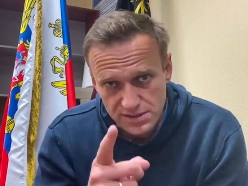 Videos have been posted by Russian users on TikTok in support of rallies for Alexei Navalny.