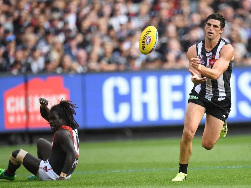 In form Magpie Scott Pendlebury will have another opportunity to shine against the Demons.