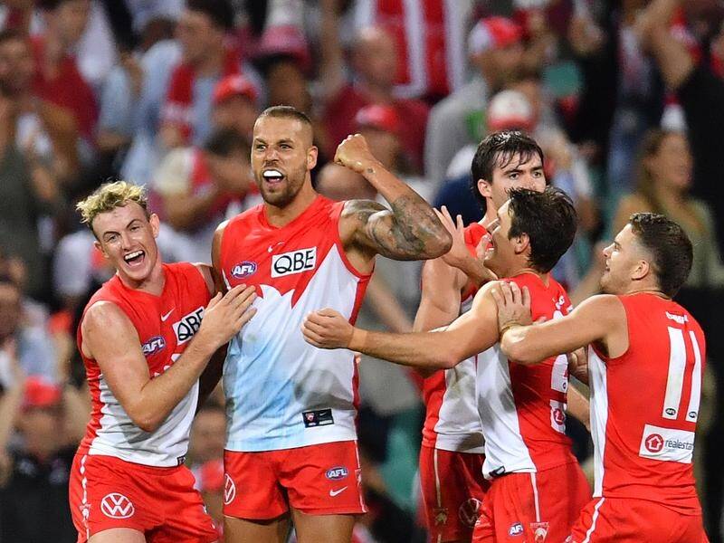 Lance Franklin and his young Sydney team are having a golden start to the season.