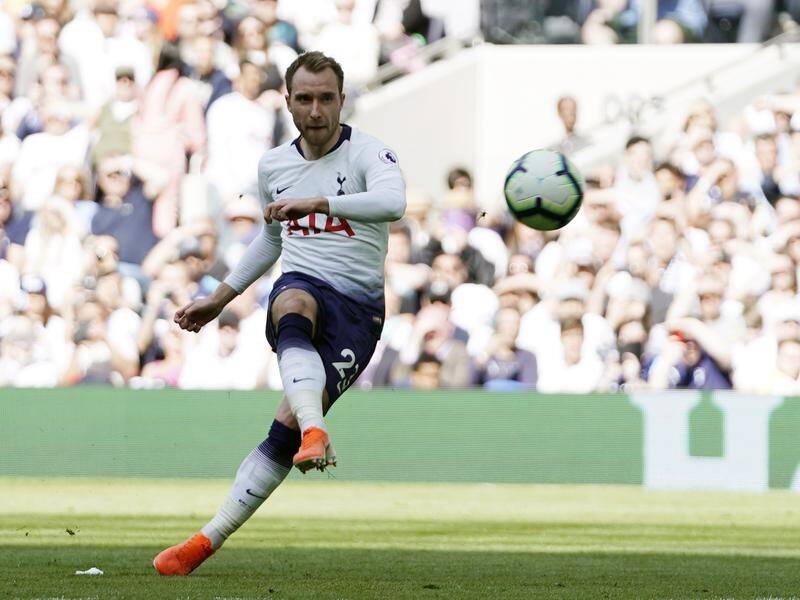 Christian Eriksen's free-kick against Everton ensured Tottenham claimed fourth place in the EPL.