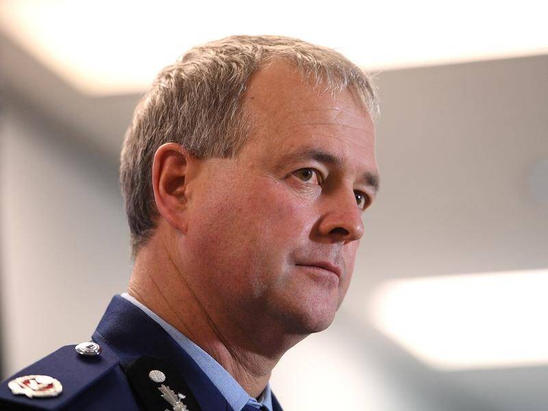 Former senior NSW officer Michael Willing denied trying to defeat the campaign of a victim's family. (Dan Himbrechts/AAP PHOTOS)