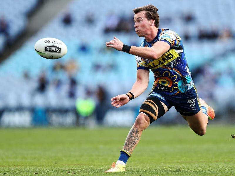 Clint Gutherson will play his 100th NRL game for Parramatta this weekend.