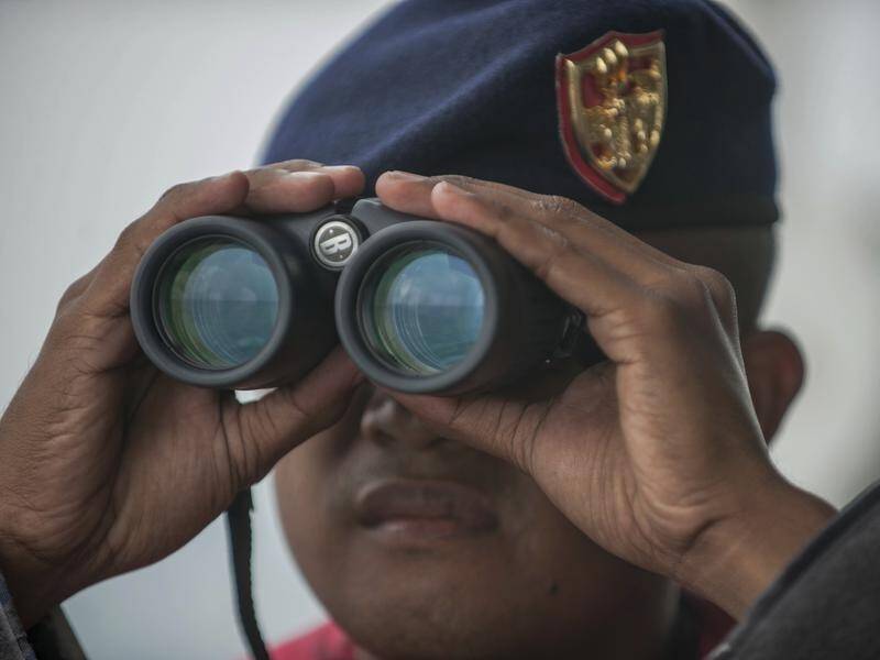 Indonesia's navy is searching for a missing submarine with 53 people on board.