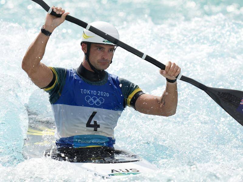 Australia's Lucien Delfour has enjoyed his best Olympics result in the K1 at the Tokyo Games.