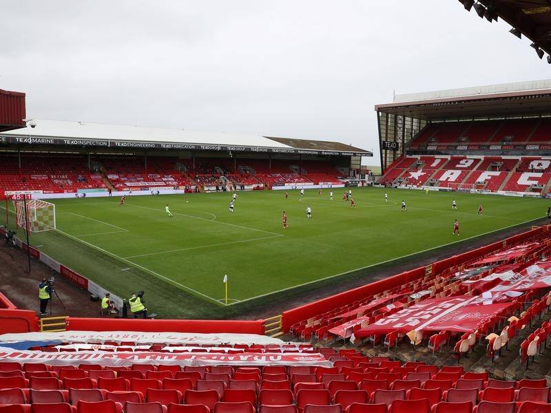 Aberdeen's match on Saturday has been postponed after two players tested positive for COVID-19.