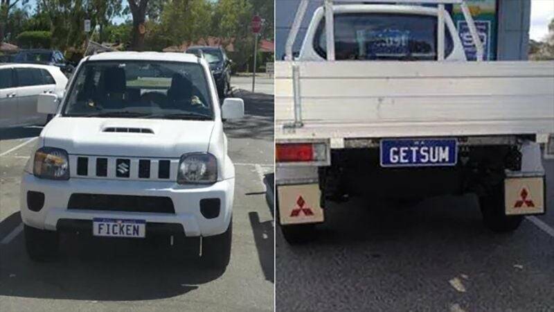 Is it legal to use a cloned or fake number plate that looks real?