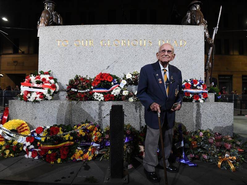 The former chief attendant of the Martin Place Cenotaph in Sydney Walter Scott-Smith has died.