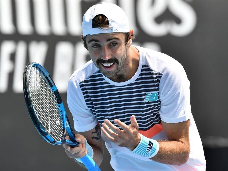 Jordan Thompson continued the impressive local charge at the Australian Open warm-up events.