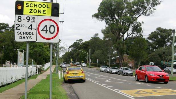 School zones are active from 8am to 9.30am, and 2.30pm to 4pm. Photo: File