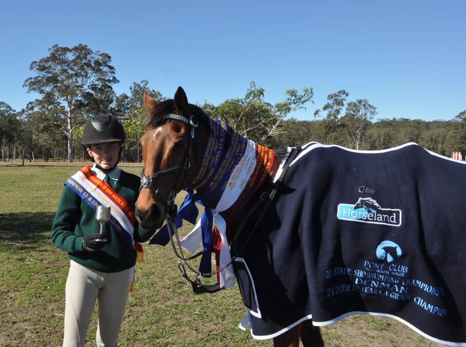 Paton and 'Cheeky' have won more than a few competitions together. Photo: Stephen Katte 