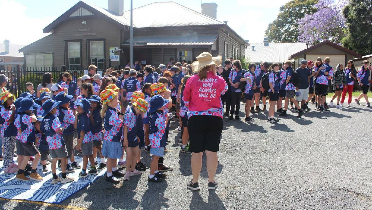A trio of local schools have joined together to hold a community event to celebrate Naidoc Week. Photo: Supplied 