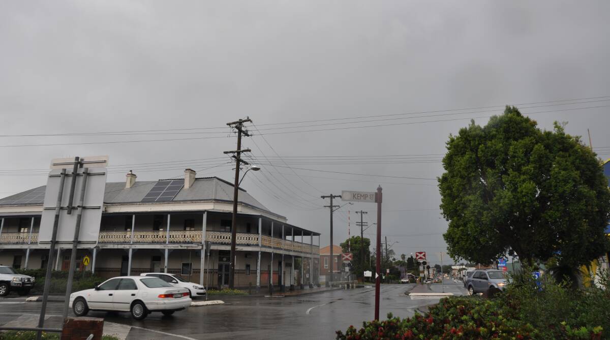 Kempsey has seen wild weather the last few weeks, with rain and high winds a frequent occurrence. Photo: Stephen Katte 