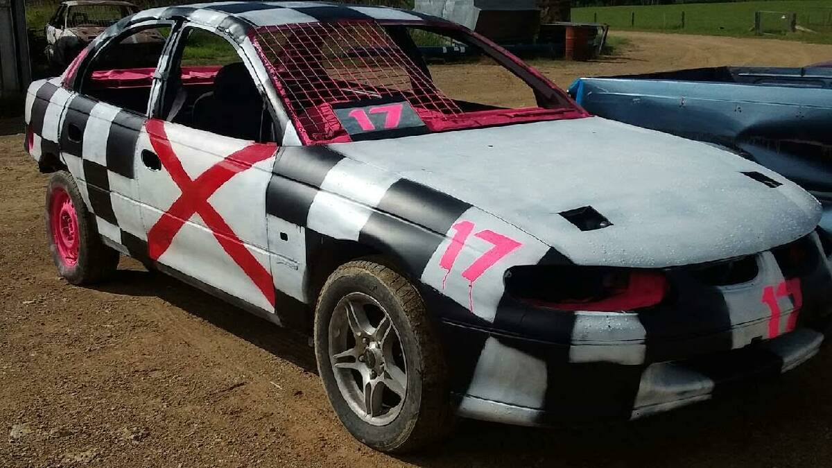 Drivers in the demolition derby were allowed to choose their numbers. Photo: Supplied