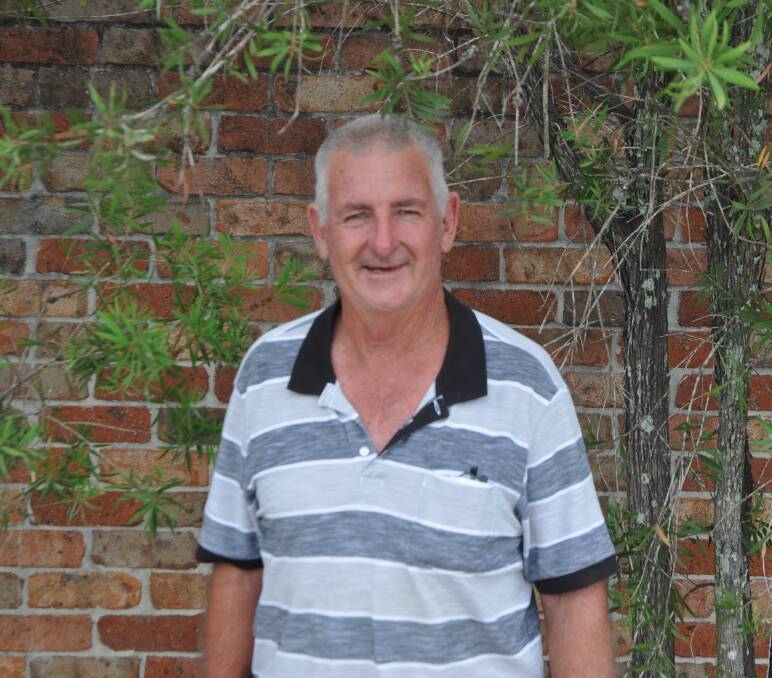 Bruce Picker has been involved in Macleay tennis for 32 years. Photo: Stephen Katte 