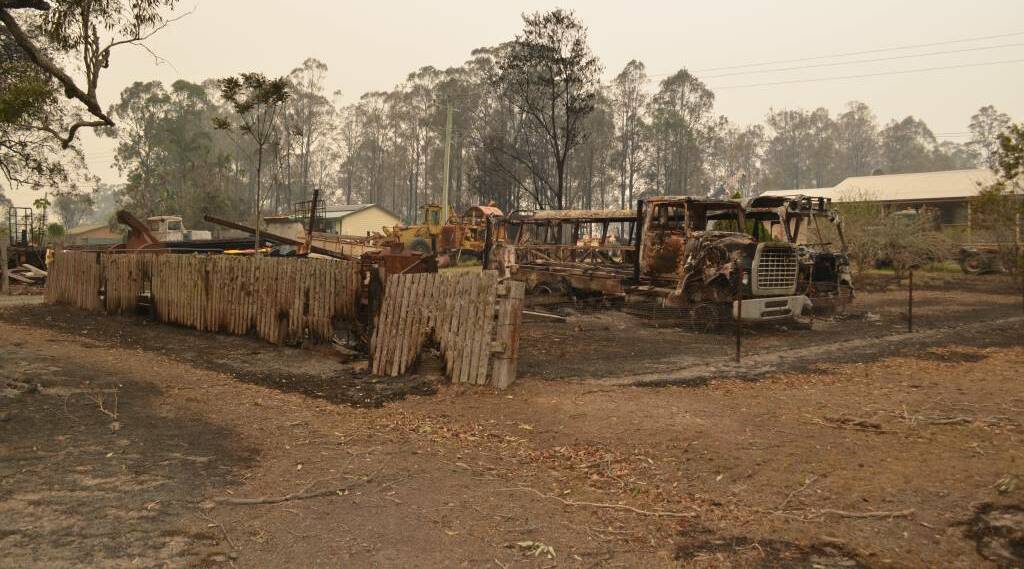 Willawarrin was engulfed in flames when howling winds blew the Toorumbee Complex fires into the small community last year. Photo: Callum Mcregor
