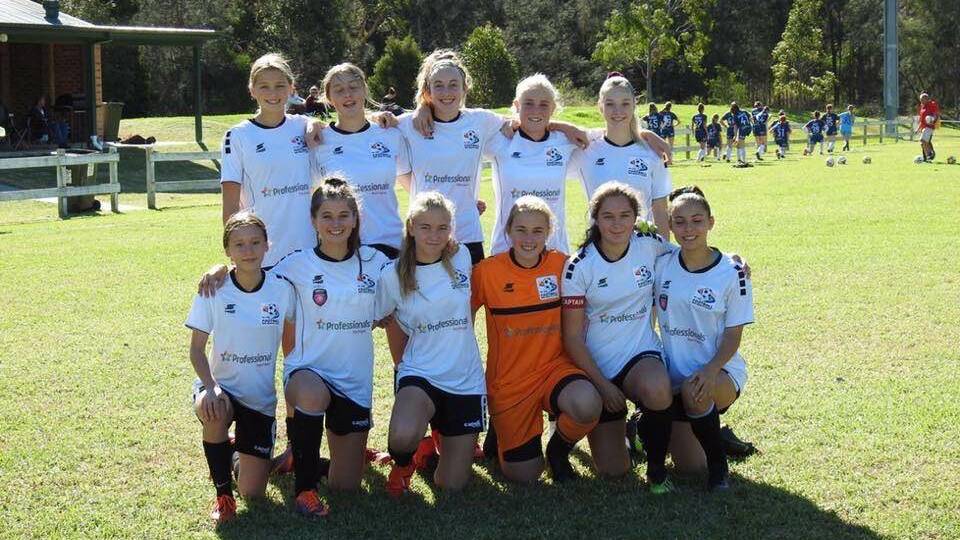 On the weekends Maddison plays on several local teams. Photo: Supplied 