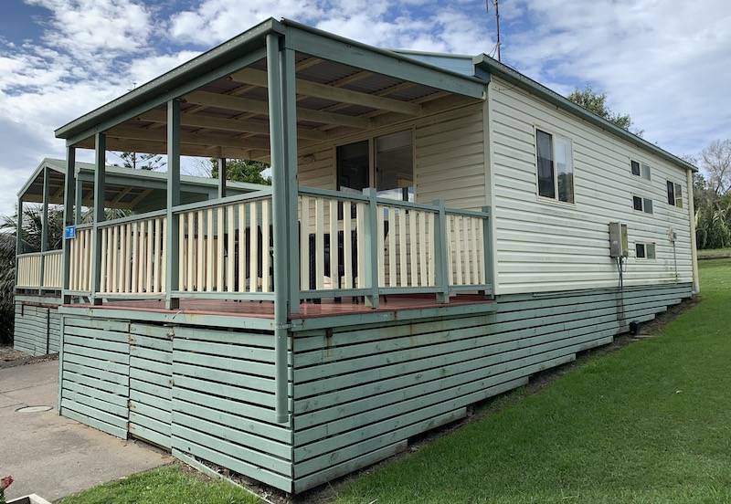One of the cabins that recently went up for auction. Photo: Supplied 